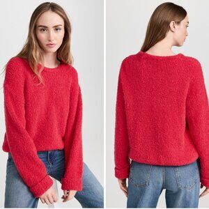 American Vintage Zolly Sweater Red/Hortensia